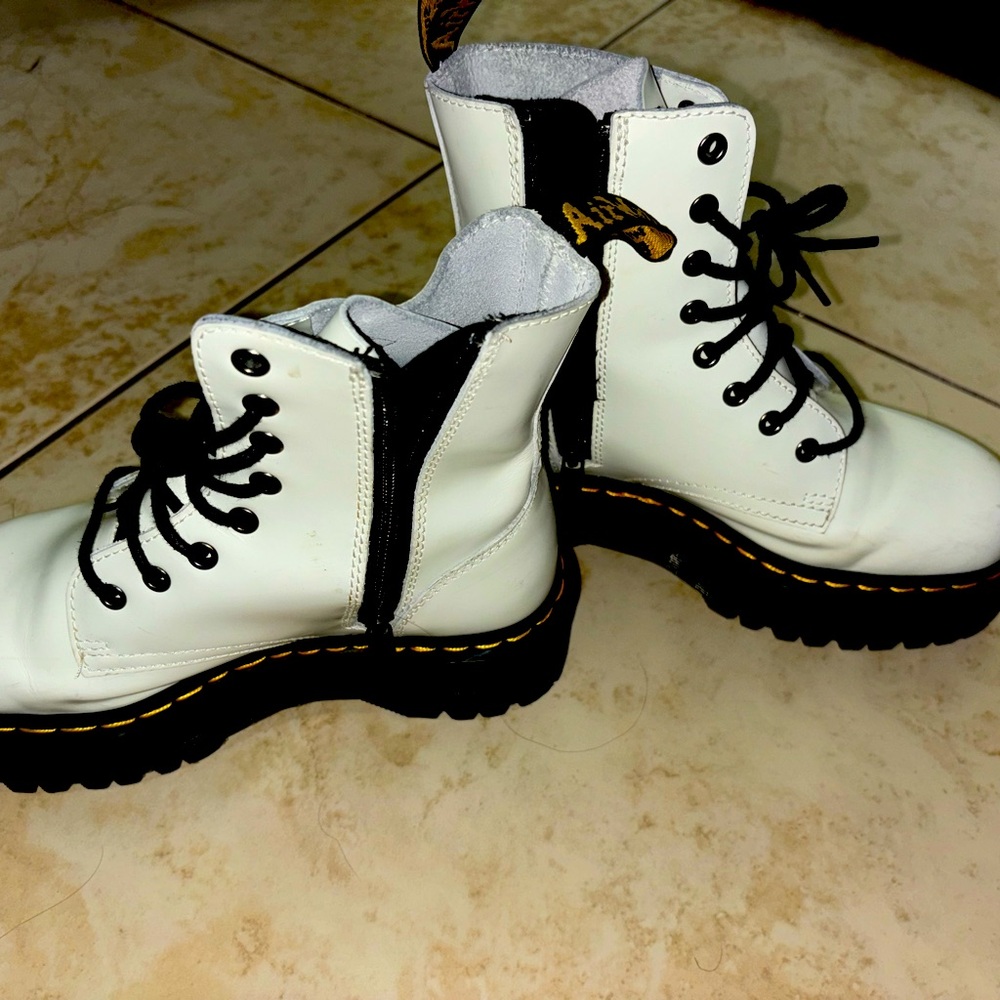 White Dr.Martens Jadon